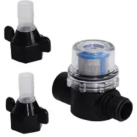 Sonstiges Inline-Wasserfilter für Gartenpumpen und Hauswasserwerke mit transparentem Gehäuse