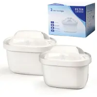 Sonstiges Wasserfilter-Kartuschen 2 Stk. für Brita Maxtra+ & Pro, Kalkreduktion, Geräteschutz