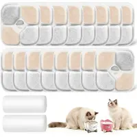Sonstiges 16 Katzenbrunnen Filter mit 2 Schläuchen | Dreifaches Filtersystem | Passend für Catit Pixi 2,5 L Modelle 43722 & 43717