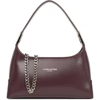 Lancaster Handtasche mit Reißverschluss S Suave Ace Leder Dunkel Bordeaux