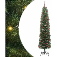 vidaXL Künstlicher Weihnachtsbaum Grün 210 cm