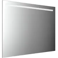 Emco MI 100 LED-Lichtspiegel mit horizontalem Lichtausschnitt, Höhe 800mm, 449810004
