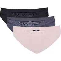 JOOP! Slip JOOP, Damen, Gr. 40, bunt (schwarz, grau, violett), Jersey, Obermaterial: 95% Modal, 5% Elasthan, Unterhosen Slip