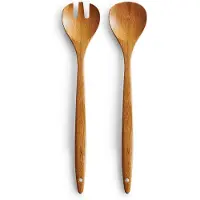 Zeller Salatbesteck, 2-tlg., Bamboo L 30