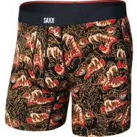 Saxx Vibe Xtra Soft Comfort Boxer Brief FLY howl- black (HLB) M
