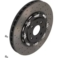 Brembo Bremsscheibe 09.B085.13, vorne, belüftet, perforiert, 1 Stück