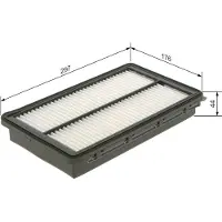Bosch Luftfilter F 026 400 619