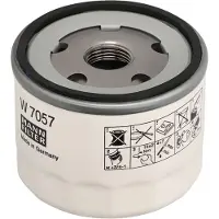 Mann Ölfilter w7057 Anschraubfilter 63mm Gewindemaß3/4-16 UNF-1B für FORD VAG
