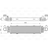 Valeo Ladeluftkühler 818631 für MERCEDES-BENZ (BBDC)
