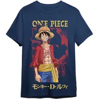 Toei Animation Monkey D Luffy One Piece 2 Kurzarm-t-shirt