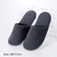 OEM Schuhe für Herren und Damen - Grau mit vollständigem Schutz - Ideal für Hotels, Büros und zu Hause - 4 Paare