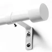 OEM Robustes Wanderrahmen in Weiß, 76–175 cm, Metall, Ø19 mm, für Schlafzimmer und Wohnzimmer