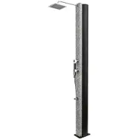 CRM BORA - Solardusche 40 Liter - Terrazzo, Mit Fußdusche