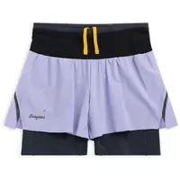 Bergans Sporthose Damen Y LightLine Fast 5 Inch Acai Smoothie/Dark Shadow Grey-S