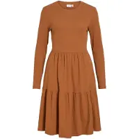 Vila Vihollie Langärmeliges Minikleid