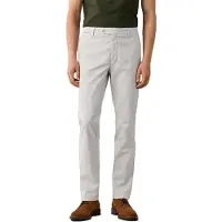 Hackett London für Herren. HM2100116 Graue Kensington-Chino-Hose (36/32), Lässig, Baumwolle