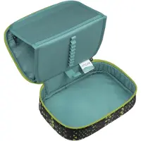 NEOXX Schlampermäppchen Dunk Pencil Case Code Breaker schwarz hellgrün