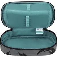 NEOXX Schlampermäppchen Jump Pencil Case Dragon Thunder grau