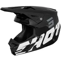 Shot Race Gear Crosshelm SPEED HEAVY mit SRS Schale, SAS System, herausnehmbarem Innenfutter, ca. 1350g