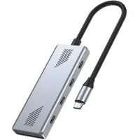 Gembird Uhb-cm-u310-c4-01 4-port Usb-c 3.2 (gen 2) Type-c Hub