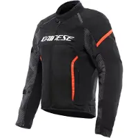 Dainese Air Frame 3 S26 Motorrad Textiljacke, schwarz/rot, 60