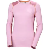 Helly Hansen Women's Lifa Merino Midweight Crew Base Layer cherry blossom (052) XS