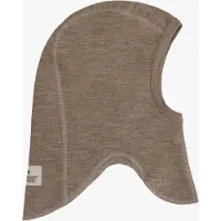 Huttelihut - Kid's Balaclava Wool Rib - Sturmhaube Gr 50 cm - 12-24 Months savannah melange
