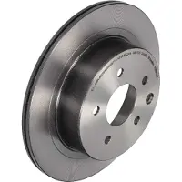Brembo Bremsscheibe 09.8969.21, hinten, belüftet, 1 Stück