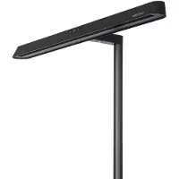 Arcchio LED-Klemmlampe Shax, schwarz, Sensor, dimmbar 4.000K
