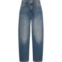 B.young Regular-fit-Jeans "Damen Jeans BYKALLUNA", Damen, Gr. 30, N-Gr, blau (mid blau denim), Obermaterial: 100% Baumwolle CO., Jeans Regular-fit-Jeans