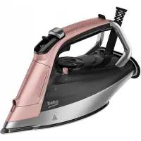 Beko Dampfbügeleisen Sim 8130 P 3000 W, Softglide-Sohle 270 g Dampfstoss