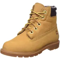 Timberland Schnürboots "6 IN BASIC - 6 INCH LACE BOOT", Kinder, Gr. 33, wheat, Leder, Schuhe Schnürboots