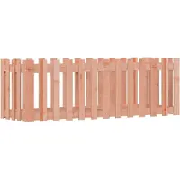 vidaXL Hochbeet Lattenzaun-Design 150x50x50 cm Massivholz Douglasie