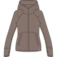 CMP Woman Jacket FIX Hood toffee (P806) 40