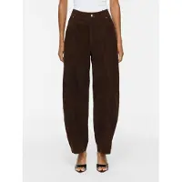 Vila Viida Wildleder High Waist Hose