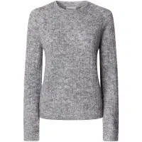 Pepe Jeans für Damen. PL7000186 Pullover Angela grau (L), Lässig, Nylon