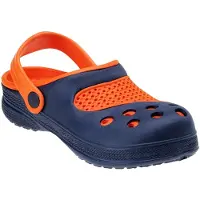 Martes Sport Martes - Kinder Clogs "Jermos" IG5710 (30,5 EU) (Marine/Orange)