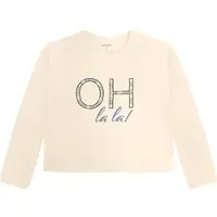 Minymo T-shirt LS seedpearl (1026) 116
