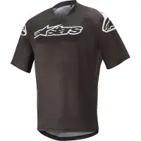 Alpinestars Racer V2 SS Fahrrad Jersey Farbe: Schwarz/Weiß, Grösse: S