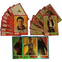 Topps - Spar 14 - Star Wars - Journey to Star Wars - ALLE 160 Base Karten+10 versch. Spiegelfolienkarten+3 versch. Rainbow-Karte