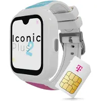 Savefamily Telekom Iconic Plus 2 Kinder Smartwatch in Color Pop mit Telekom Tarif und 30 € Wunschgutschein nach Registrierung