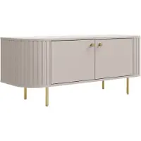 Stylmeble24 TV-Lowboard OWALO LP 123 × 50 × 42,3 cm – Modernes TV-Möbel mit 2 Türen
