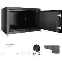 OEM Sichere Box, feuerfest, wasserdicht, Groß-SCHWARZ 8.5L