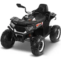 Toyz Batterie Fahrzeug Quad Gigant Led - 4x45W Motor - 116x75x80cm - Weiß