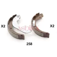 ASHIKA Bremsbackensatz 5502258 Hinterachse für TOYOTA