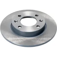 FEBI BILSTEIN Bremsscheibe 21966 Hinterachse voll 247mm für PEUGEOT CITROËN