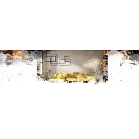 Azzardo Pendelleuchte Iris 30 Chrom Ø 30 cm x 150 cm höhenverstellbar E27