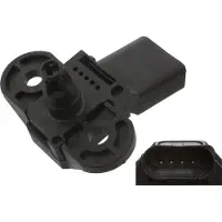 Febi Ladedrucksensor 44242 Bremskraftverstärker für VW Golf IV Schrägheck (1J1) 0,023kg