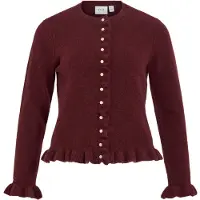 Vila Vijacia Rüschen Strickjacke