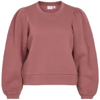 Vila Vevera Rundhals Langärmeliges Sweatshirt
